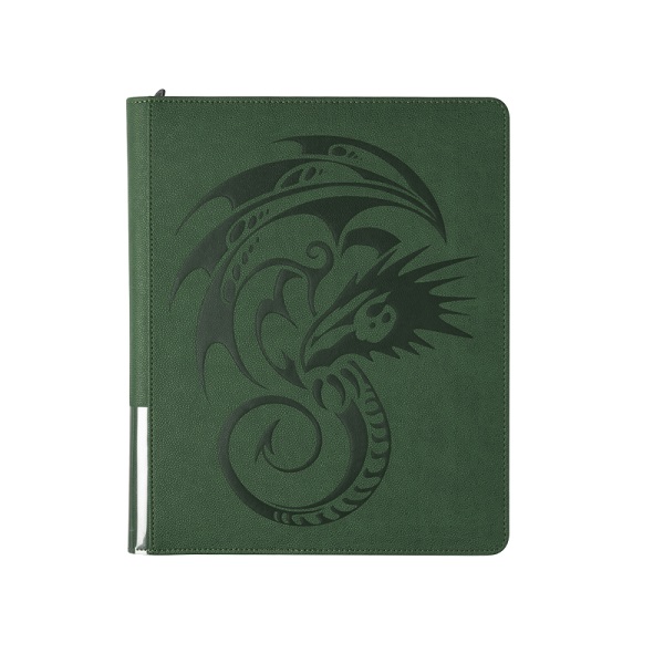 Mappe Card Codex Zipster Regular Portfolio: Forest Green Ringbind Album Dragon Shield Dragonshield At-38008