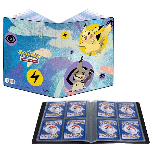 Mappe Pokemon Pikachu Mimikyu Album -pocket Holder 80 Kort Oversized Kort Ultrapro 16107