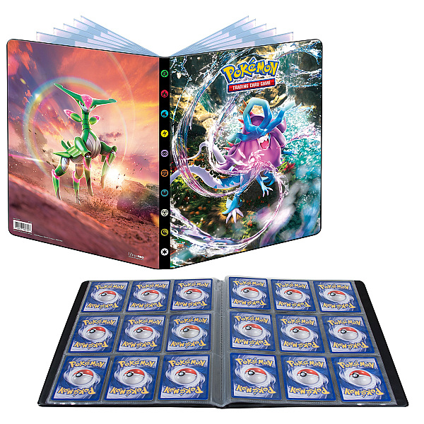 Mappe Pokemon Sv05 Scarlet Violet: Temporal Forces Album -pocket Holder 252 Kort Ultrapro 16074