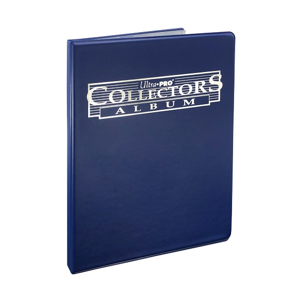 Mappe Ultra Pro 9x10 Collectors Album -pocket Holder 180 Kort Cobalt Blue Bl 195 165 15865