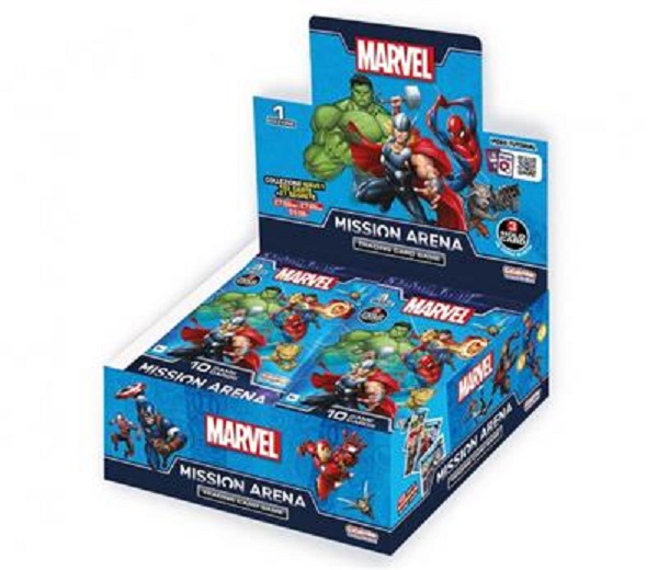 Marvel: Mission Arena TCG Booster Display med 30 Pakker