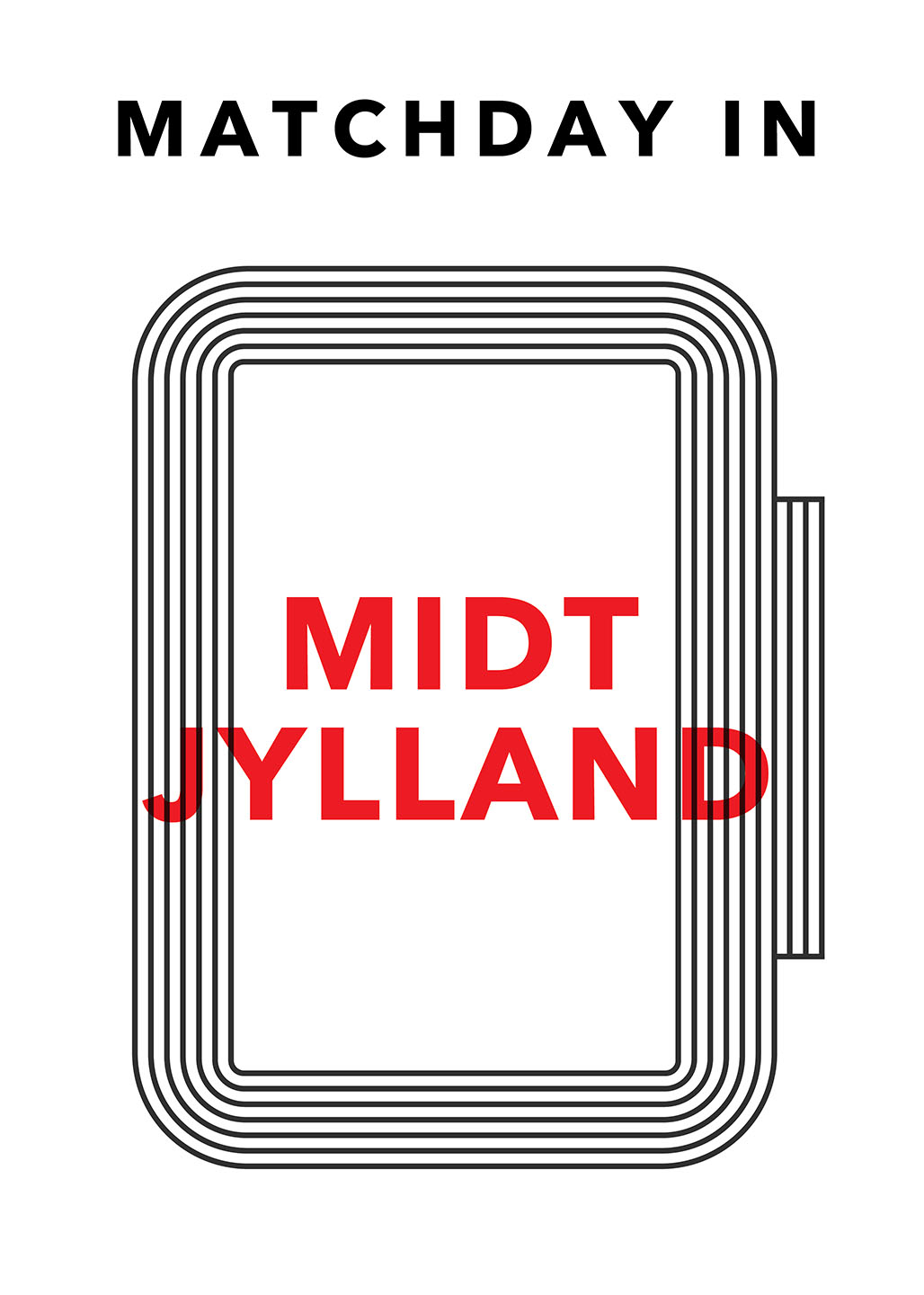 Matchday i Midtjylland – Unik Kunst til Fodboldfans