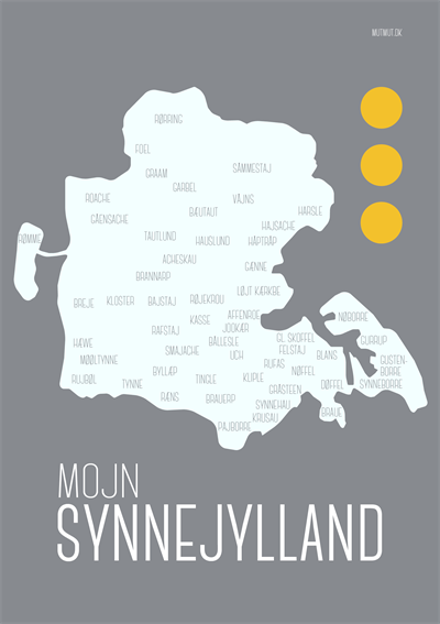Mojn Synnejylland A5 Kort – Unik Indretning til Dit Hjem