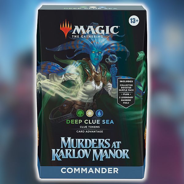 Murders At Karlov Manor Commander Edh Multiplayer Magic Deck: V3 Deep Clue Sea 100 Kort