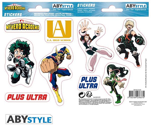 My Hero Academia - U A High School Klistermærker