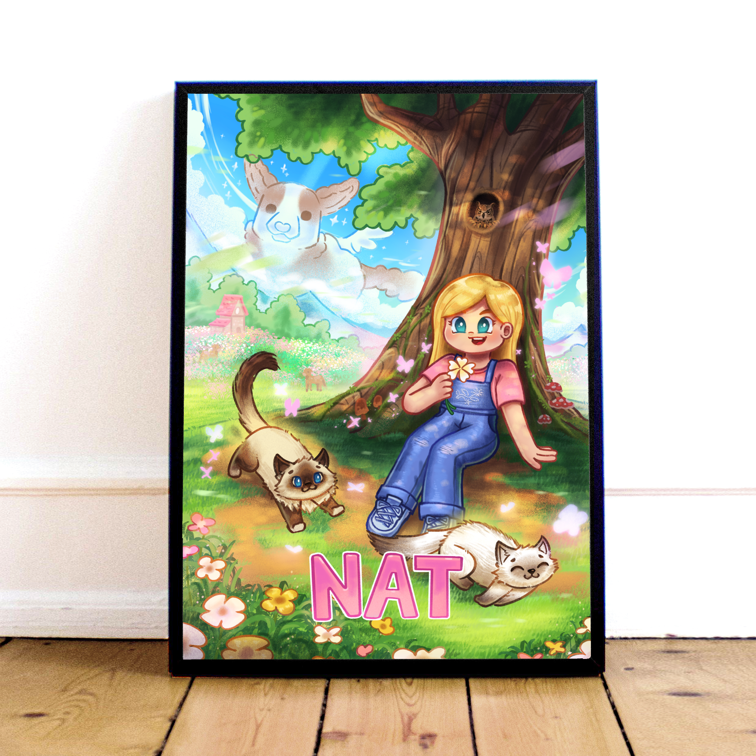 Nat Kæledyr Plakat Geekd Dk