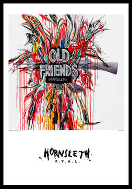 Old Friends Kunsttryk af Hornsleth - 50x70 cm