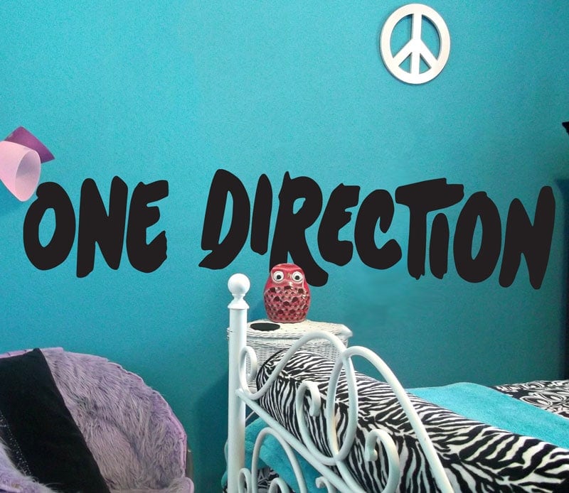 One Direction Logo Væggesticker – Fantastisk Tilbud!