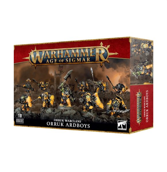 Orruk Warclans Ardboys - Frontlinjekæmpere til Gloomspite