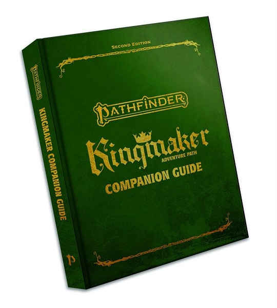 Pathfinder 2e Kingmaker Companion Guide - Deluxe Udgave