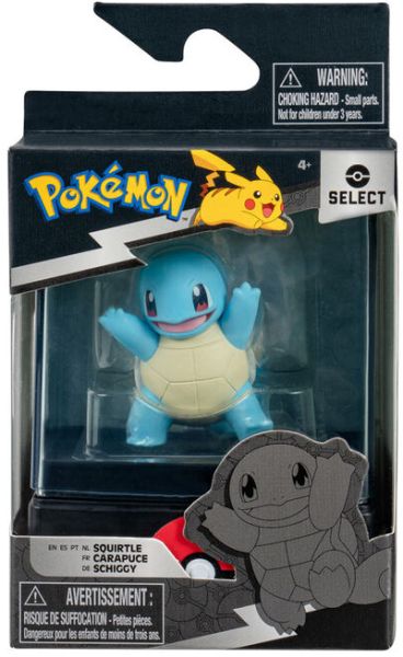 Pokémon: Battle Action Figur - Squirtle 5 cm