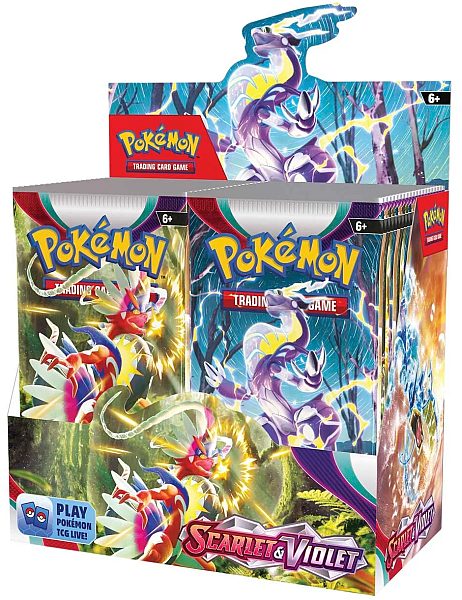 Pokémon Scarlet & Violet: Booster Box med 36 Pakker