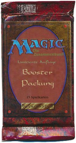 Revised 3rd: Tysk Black-bordered Booster Pack fra Fbb