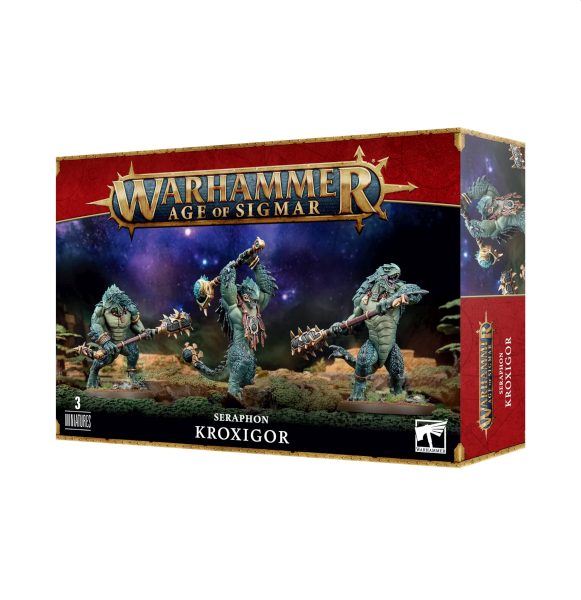 Seraphon Kroxigor Warspawned - Stærke Krigere til Slaget