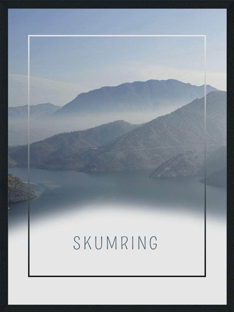 Skumring Tåge Plakat