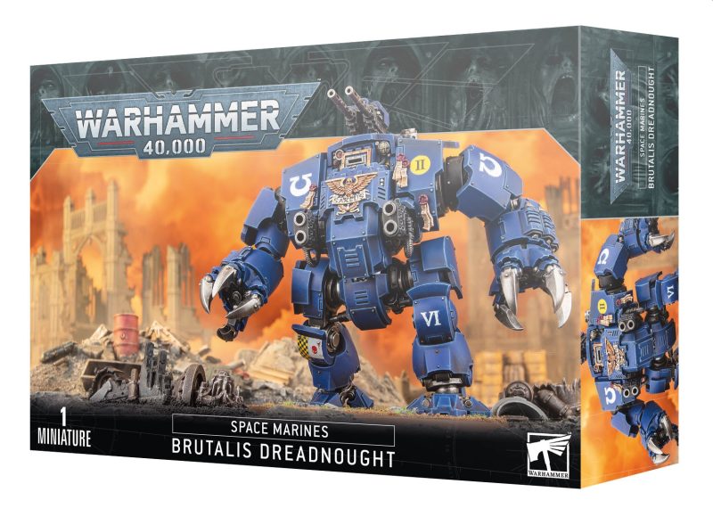 Space Marines Brutalis Dreadnought - Kæmpe krigsmaskine