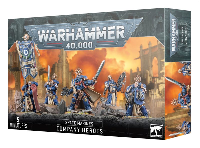 Space Marines - Company Heroes Kit til Kamp