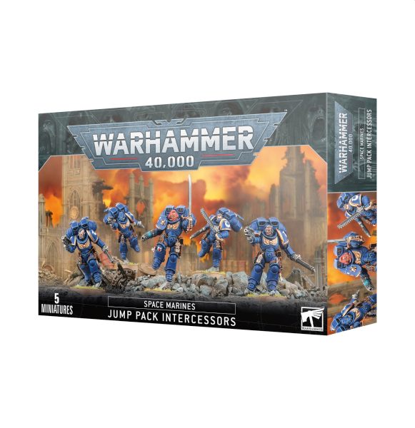 Space Marines Jump Pack Intercessors - Hurtig levering!