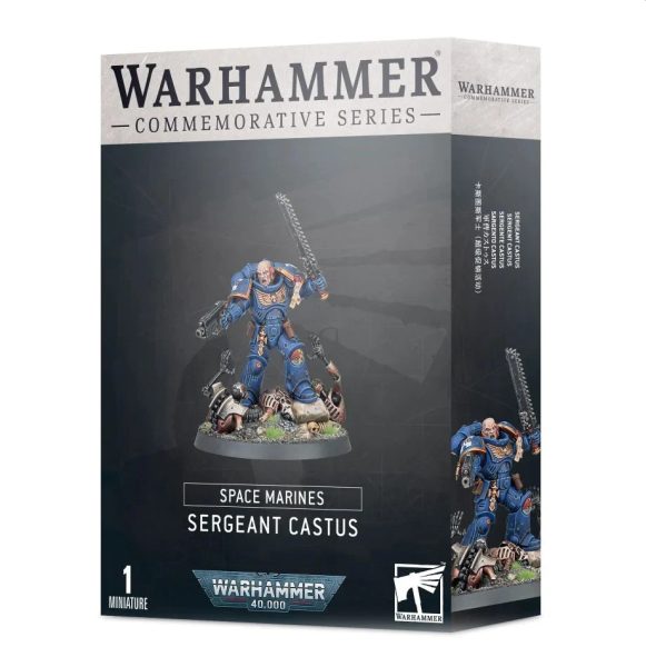 Space Marines Sergeant Castus - Warhammer Samler Serie