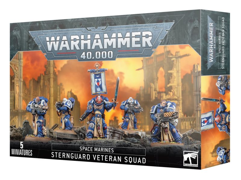 Space Marines Sternguard Veteran Squad - Fantastisk tilbud!