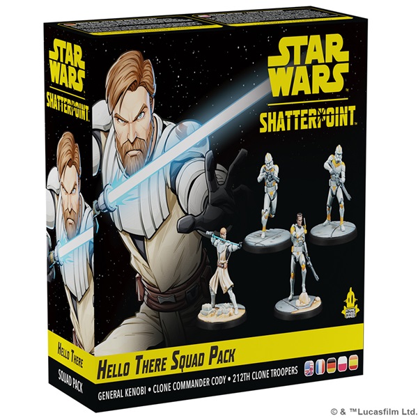 Star Wars: Shatterpoint - General Obi-Wan Kenobi Squad Pack