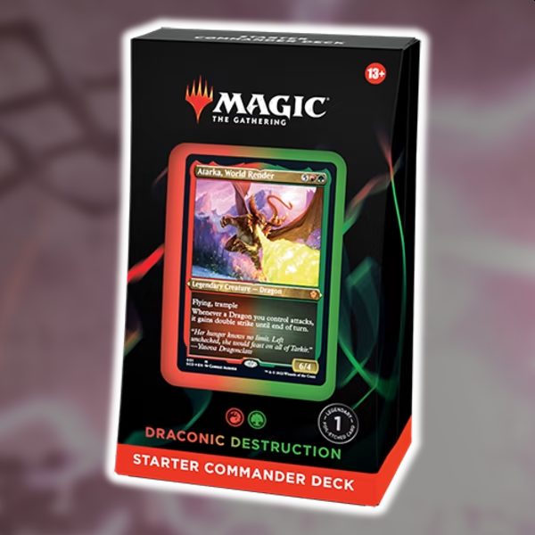 Starter Commander Deck 2022: Draconic Destruction Tilbud!
