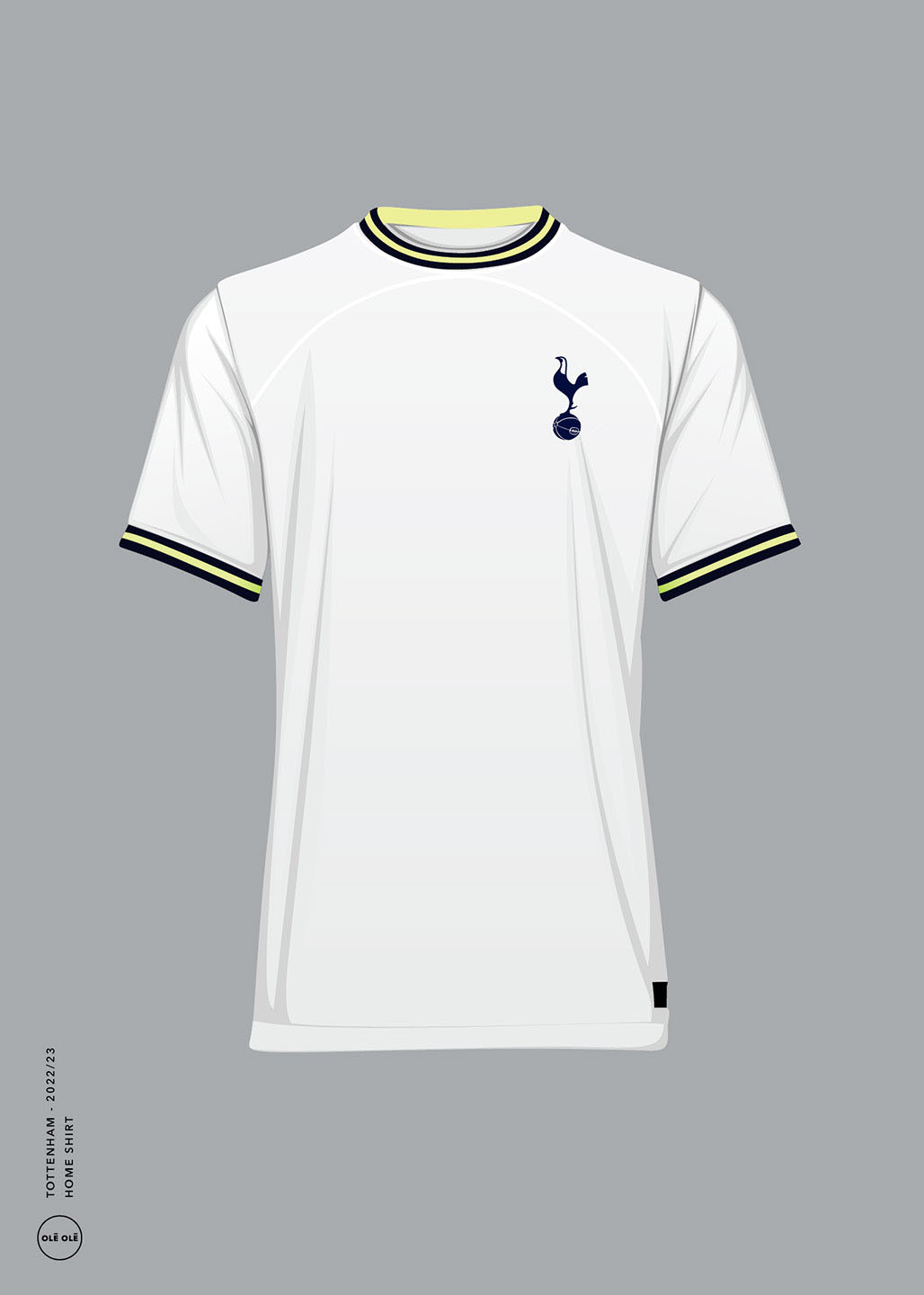 Tottenham Hjemmeskilt 2022/23 – Unik Kunst til Fans