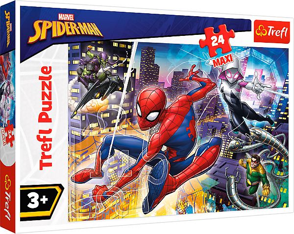 Trefl Puzzle Puslespil Spider-man: Fearless Spider-man 24 Maxi Pieces