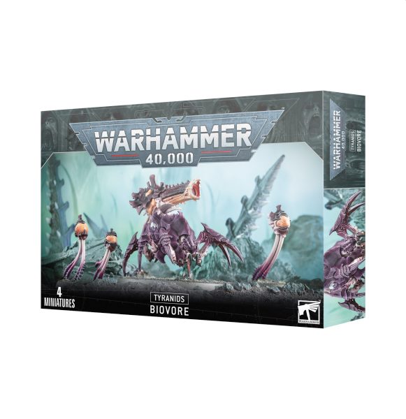 Tyranids Biovore Pyrovore - Mortar med Spore Mines