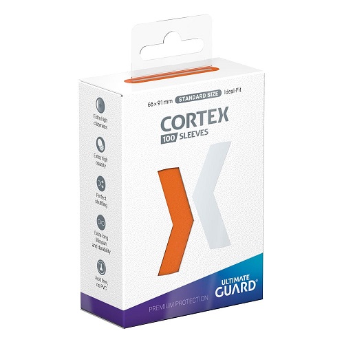 Ultimate Guard Cortex Kortlommer - 100 stk. Orange