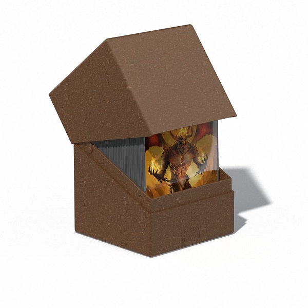 Ultimate Guard: Return To Earth Boulder Deck Case Deck Box 100 Standard Size Brown