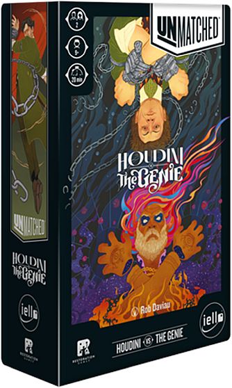 Unmatched: Houdini Vs The Genie Board Game