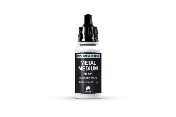 Vallejo Metallic Medium 17ml - Fantastisk Tilbud!