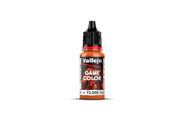 Vallejo Game Color Maling: Orange Fire 17ml - Fantastisk tilbud!