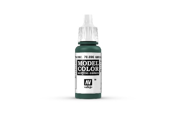 Vallejo Model Color: Tysk Kamouflage Mørkegrøn 17ml