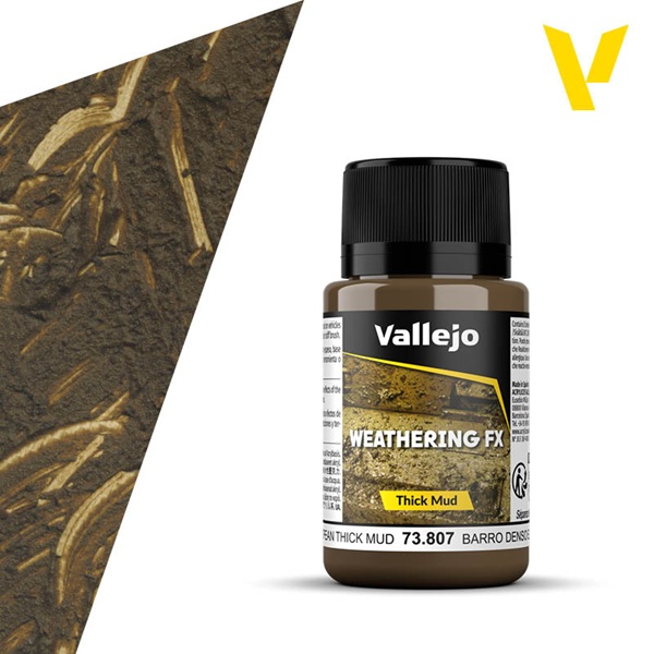 Vallejo Weathering Effects: European Mud 40 Ml