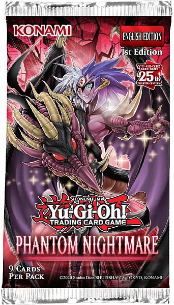 Yu-Gi-Oh! Phantom Nightmare Booster Pakke - Lavpris!