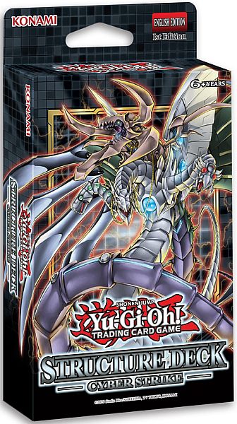 Yu-gi-oh Cyber Strike Structure Deck 1st Edition