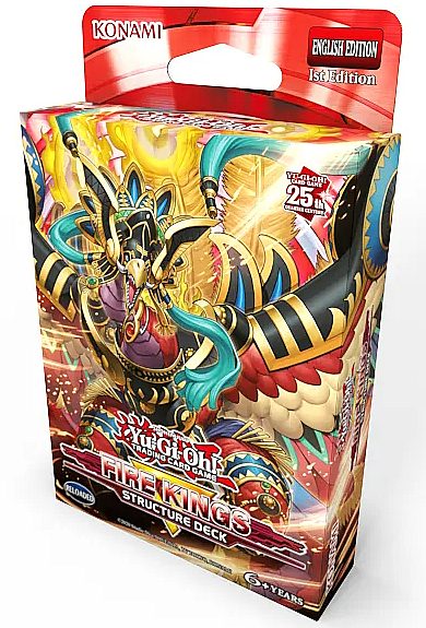Yu-Gi-Oh! Deck - Fire Kings Revamped 1st Edition Tilbud!