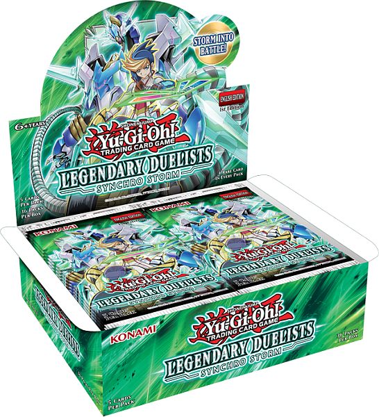 Yu-gi-oh Legendary Duelists: Synchro Storm Booster Box