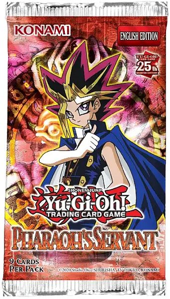 Yu-Gi-Oh Pharaohs Servant 25-års Jubilæums Booster Pack