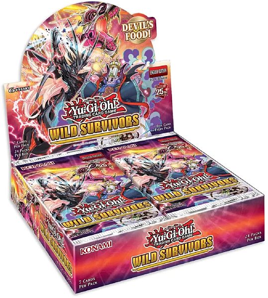 Yu-Gi-Oh Wild Survivors Booster Display - 24 Pakker