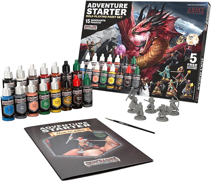 Army Painter Gamemaster: Adventure Starter Role-playing Paint Set Gm1008