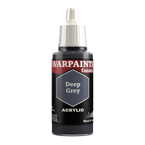 Army Painter Warpaints Fanatic: Akryl Mørkegrå Wp3002