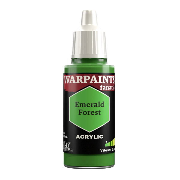 Army Painter Warpaints Fanatic: Akrylfarver - Emerald Forest