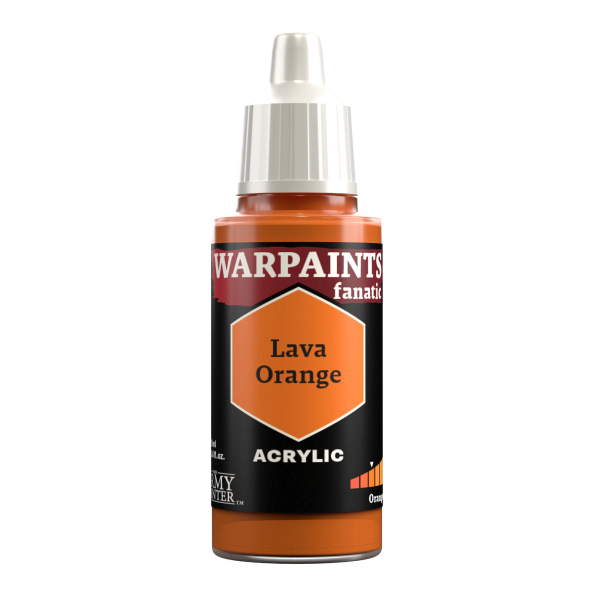 Army Painter Warpaints Fanatic: Acrylics Lava Orange Wp3099