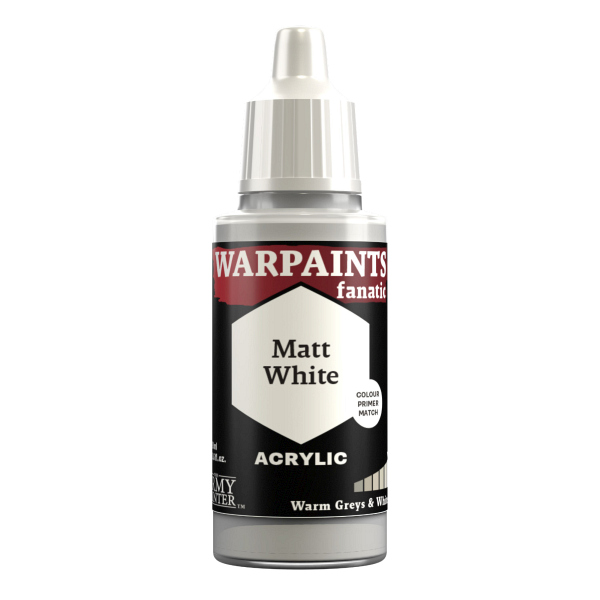 Army Painter Warpaints Fanatic: Matt Hvid Akryl Wp3012