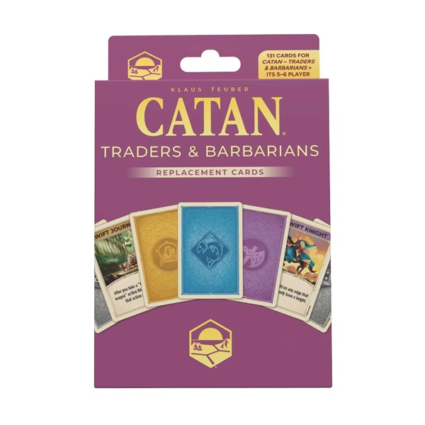Catan: Traders Barbarians: Replacement Cards Accessory 6th Edition
