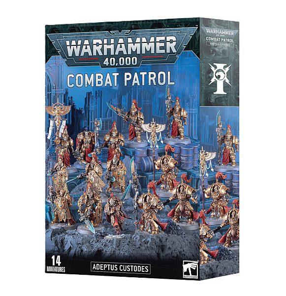 Combat Patrol: Adeptus Custodes 2024 Begynderbox 99120108094