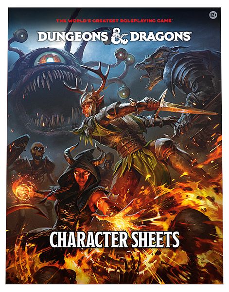 5e Tilbeh 195 184 Character Sheets 2024 5th Edition Wtcd3898